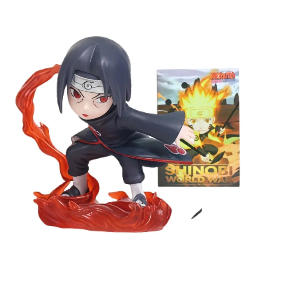 Anime Naruto Blind Box Model Figure 1-12 pcs NARUTO Ninkai Taisen Series Figurine PVC Desktop Collectible Toy Doll Birthday Gift