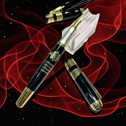 MVD  Luxury Metal Fountain Writing Pen Souvenir Business Gift for Men & Women