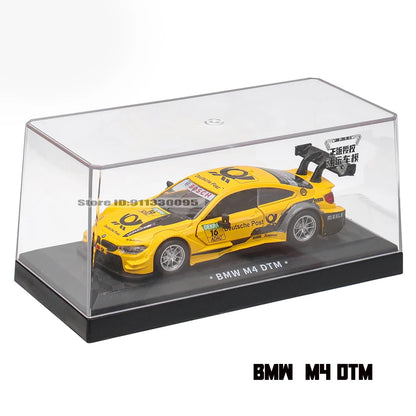 MSZ CCA 1:43 M4 DTM Gulf Station Shell Station McLaren Lamborghini Series Racing Alloy Model Toy Car Casting Pullback Function