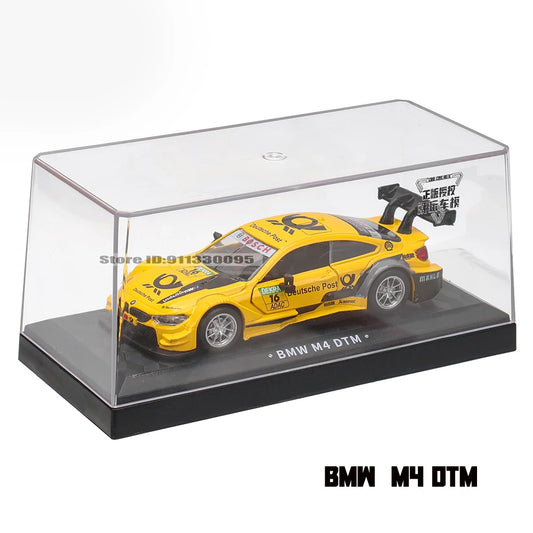 MSZ CCA 1:43 M4 DTM Gulf Station Shell Station McLaren Lamborghini Series Racing Alloy Model Toy Car Casting Pullback Function