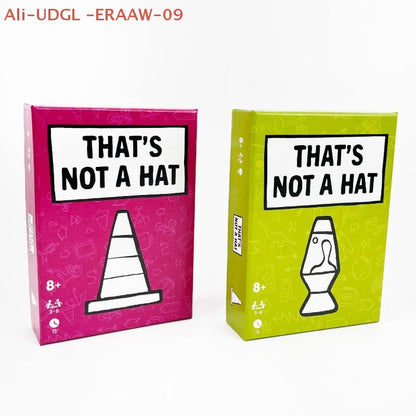 1 Set English Tabletop Game For 3-8 Players That's Not A Hat Happy Party Game Kit Top Board Game With Basic Extended Card Game