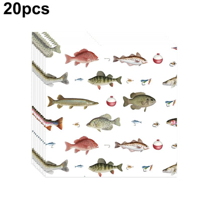 Fish Balloons Realistic Balloons Fishing Birthday Party Decor Cute Inflatable Fish Balloons for Fishing Theme Party Decorations