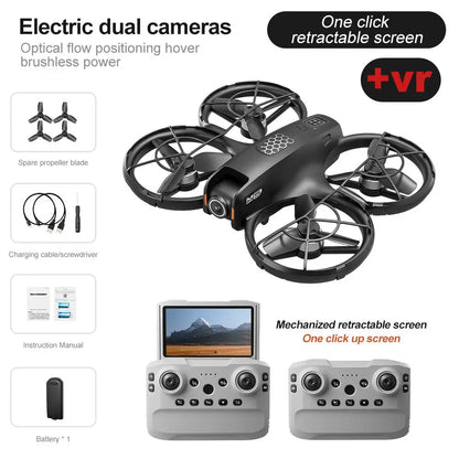 2026 New M5 Drone 8K Aerial HD Camera GPS Intelligent Obstacle Avoidance Telescopic Screen Remote Control Brushless Motor Drone