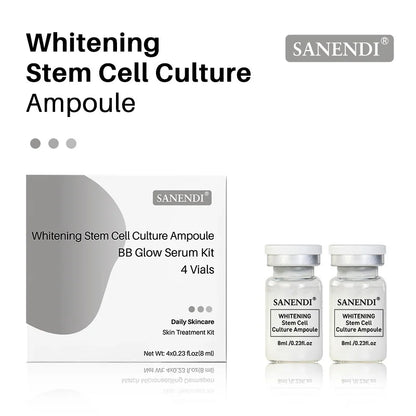 4PCS Salmon DNA Gold BB Glow Kit Dr.Pen Gold Stem Cell Ampoule Foundation Starter AQUA Peptide Face Skin Care Essence 8ml