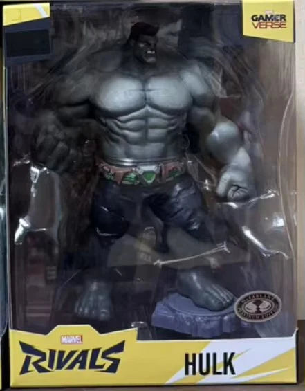 McFarlane Toys Marvel Rivals Platinum Variant Hulk/Venom/Spider Man 1:6 Scale Posed Figures Statue Model Doll ﻿