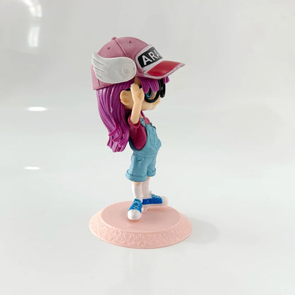 1 Pc Anime Arale Action Figures Wear Glasses Dr Slump Girl Standing PVC Model Collection Gift Toy