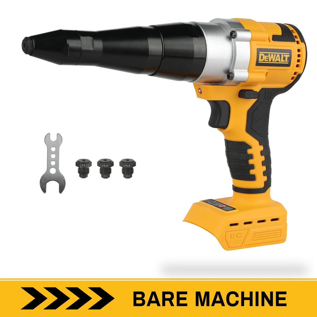 DEWALT DCF401 20V Brushless Electric Rivet Gun 3.2-4.8mm For Stainless Steel Iron Aluminum Rivets Construction Repair Hand tools