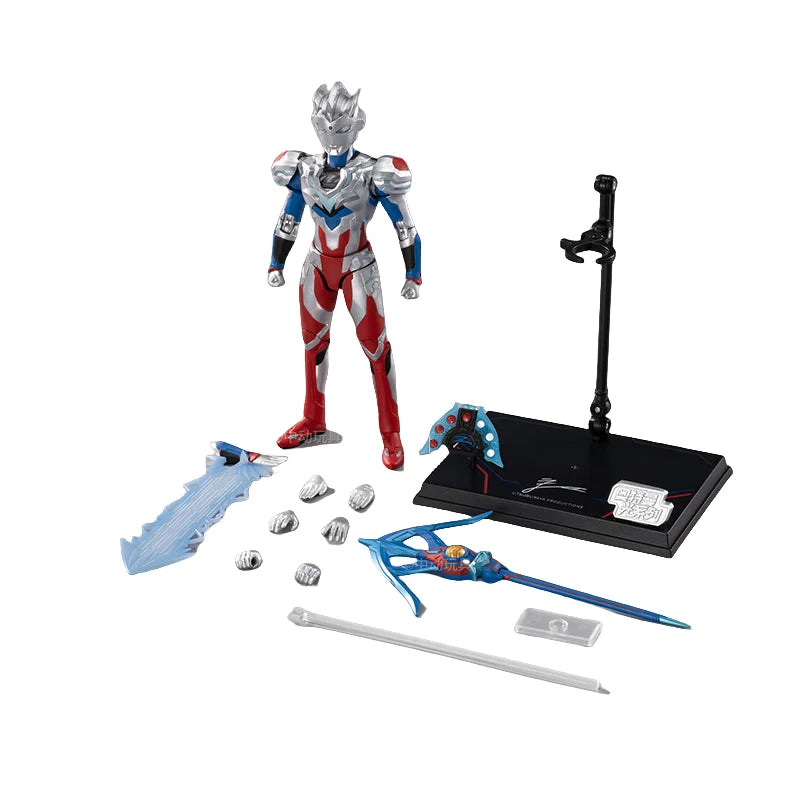 ZD Toys Ultraman Tiga Action Figure Joint Movable Agul Geed Trigger Ace Seven Jack Ultraman Adult Collection Figure Gift