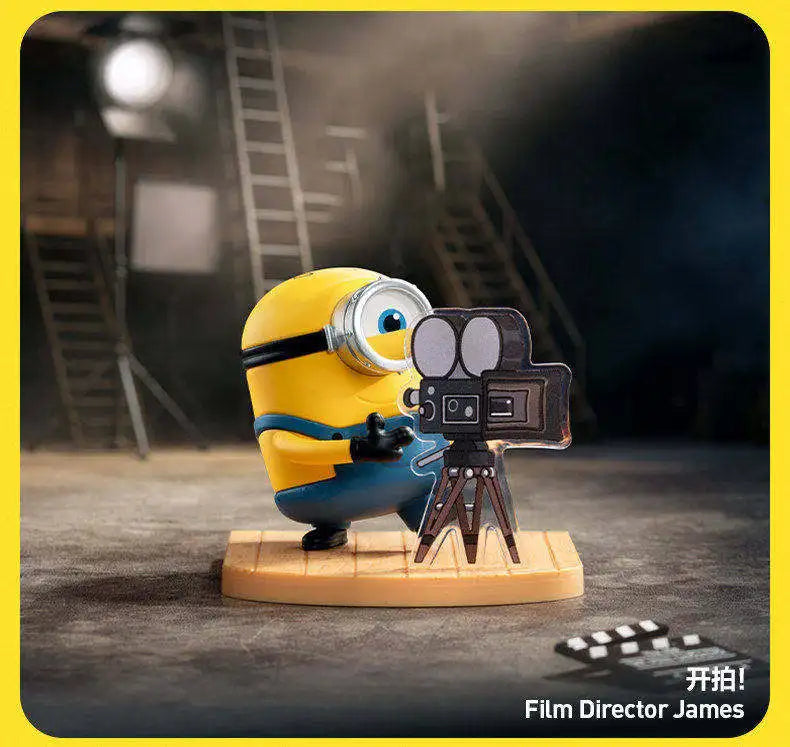POP MART ILLUMINATION'S Minions Monsters Series Trendy Mystery Box Anime Action Figure Blind Random Box Toys Model Ornament Doll