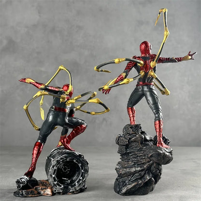 18cm Spiderman Action Figure Superhero Spider-Man Anime Figurines Collection Mini Model Toys Movie&Comic Merchandise Gifts