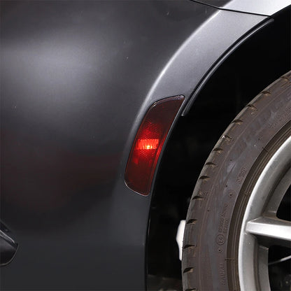 For Mazda MX-5 ND 2016-2026 Blackened Car Front Rear Fog Lights Turn Signal Light Cover  Trim Exterior Accessories