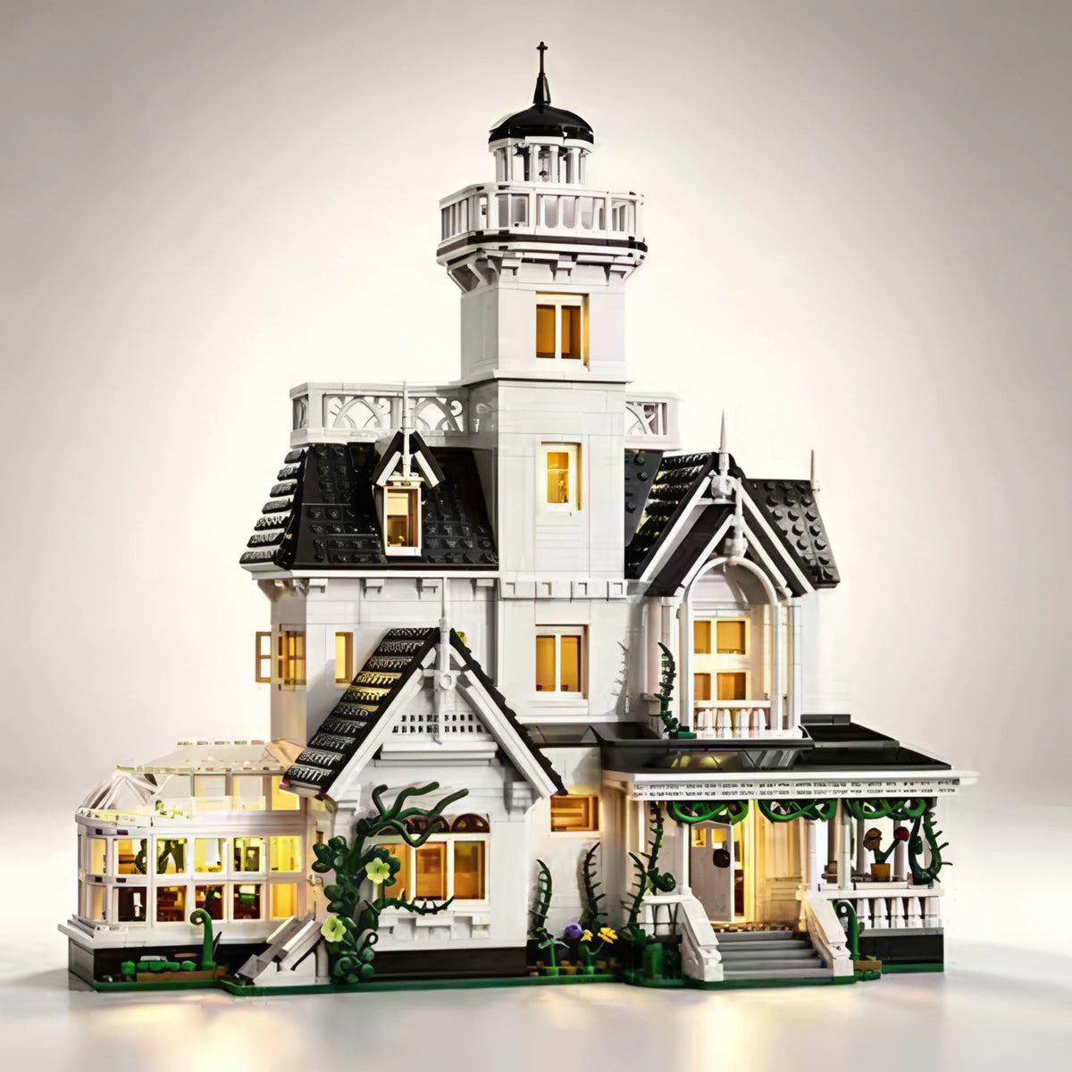 Medieval Vintage Cottage Building Blocks Set Magic House Owens Home Retro Architecture Bricks Collectible Gifts for Adult Fans