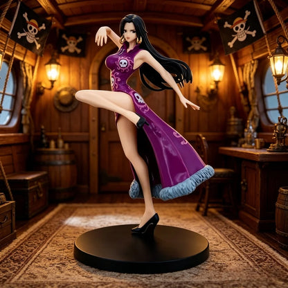 21CM Anime Boa Hancock Figures Toys GK Snake Action Figure Sexy Cheongsam Girl Doll PVC Figurines Statue ﻿