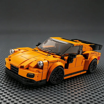 Urban Racing Series 911 Super Sports Car Building Block  Puzzle Toy Car Model Collectible Figurine