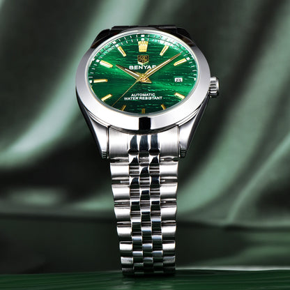 BENYAR Mens Watches Top Brand Luxury Man Mechanical Wristwatches Automatic Watch For Men Waterproof Sports Stainless Steel Clock