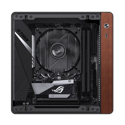 JONSBO NV10 Chassis ITX MINI Full Aluminum  Support 1U FLEX Power Supply Standing or Lying Computer Case