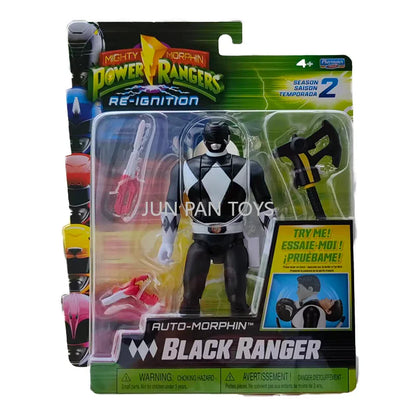 Original Power Rangers S2 White Ranger Figure All Accessories Collection Combinable White Tigerzord Saba Saber Mask Coin Playset