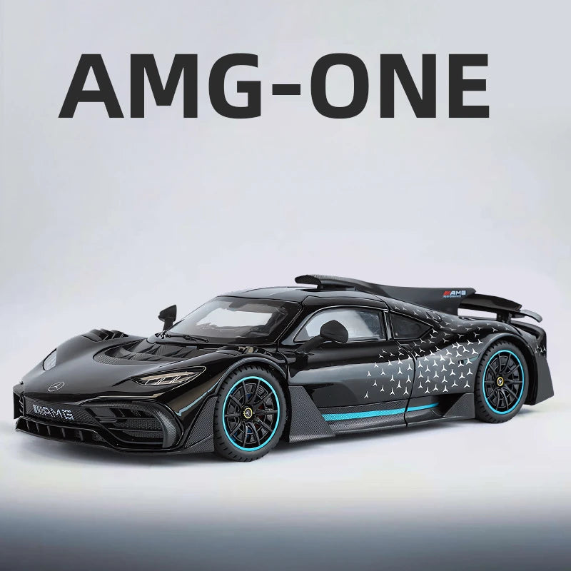 Simulation 1:18 Benzs AMG ONE Super Car Model Dieacst Toy Vehicle Collectibles Birthday Gifts Man Boy Miniature Voiture
