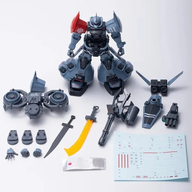 Gravitation Hg 1/144 Blue Edition Lh001 Gouf Flight Type Limited Action Figures  Assembly Model Plastic Toy Boy Gift Collectible