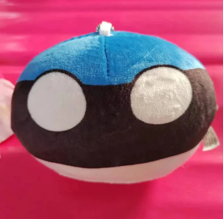 Country Ball Plush Toys 70 Styles 10cm Polandball Pendant Country Balls Countryball Stuffed Doll Xmas Birthday Gifts for Kids
