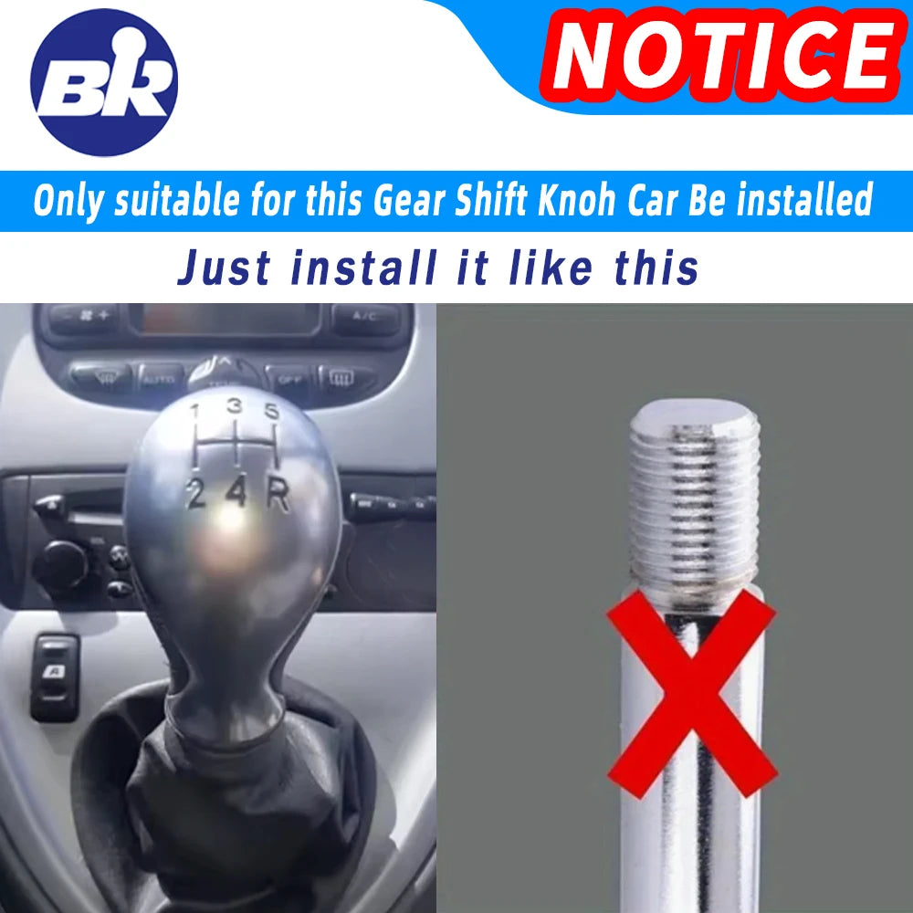High-quality Gear Shift Knob Lever Shifter Head Replacement Fits For Citroen C5 2001-2008 Xsara Picasso 1999-2008  Interior