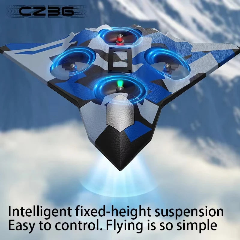 Oike RC Aircraft Foam Stunt Glider Electric Fighter Remote Control Airplane Helicopter 2.4G Radio Fall Resistant Plane Toy Gifts