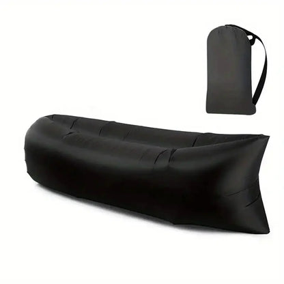 Inflatable Air Lounger Sofa Portable Quick Inflate Waterproof Camping Couch Beach Chair Poolside Travel Outdoor Sleeping Mat