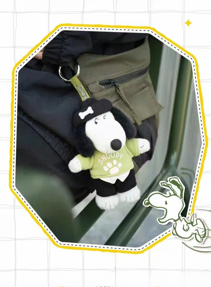 Peanuts Snoopy Mood Outfit Series Blind Box, Trendy Toy Backpack Charms, Figure Merchandise, Birthday Gifts for Girls