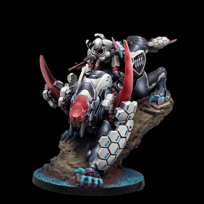 Resin Model Assembly Kit, GK, Armored Hunter, Unpainted (including Base)