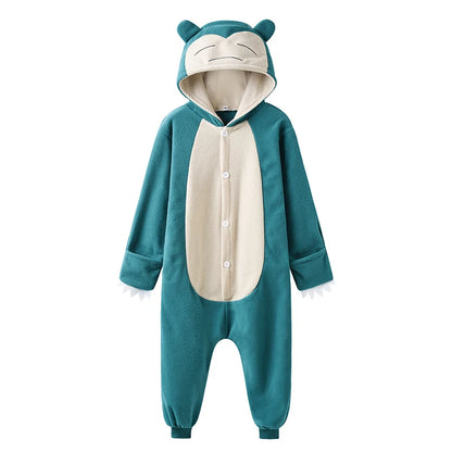 Kids Cosplay Costume Clothes Children Onesies Kigurumi Full Body Sleepwear Whole Pijamas Boys Costume Halloween Christmas Gift