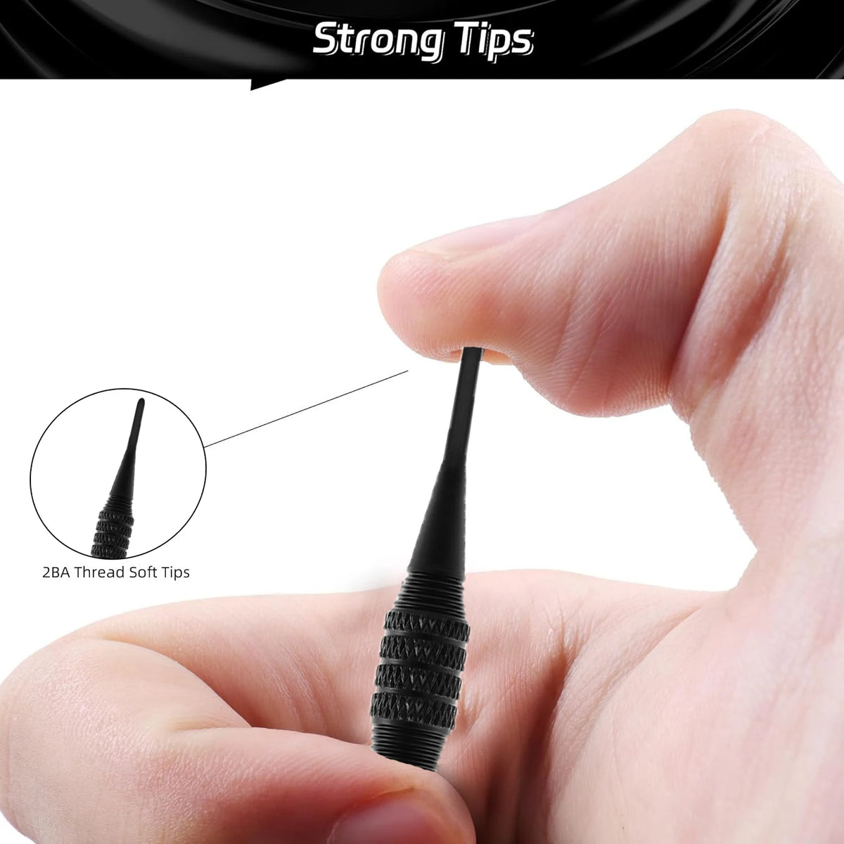 TRALOW 3/6/12PCS Professional Soft Tip Darts Set for Electronic Dartboard Darts Plastic Tip Multiple Dart Patterns To Choose
