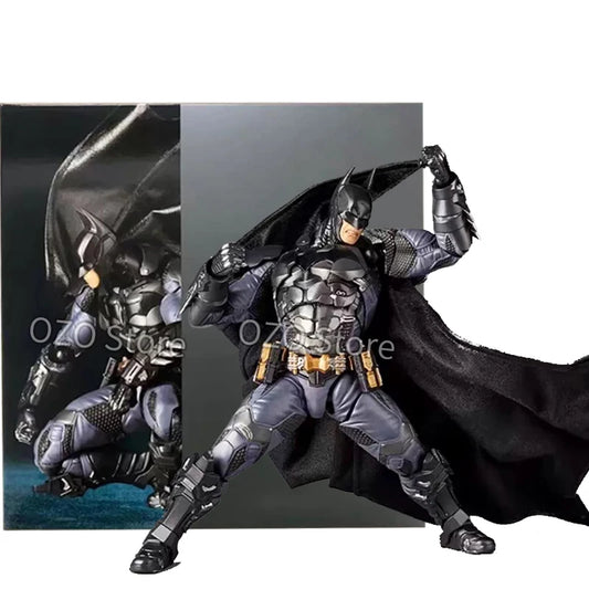 New Hot Revoltech Batman Arkham Knight Ver. Gk Figure Amazing Yamaguchi Action Figure Toy Figurine Collectible Model Gift