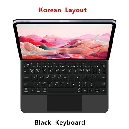 Magic Keyboard Folio For Xiaomi Pad 7 2024 Mi Pad 7 8 Pro 11.2' Tablet Smart Case For Xiaomi Pad 8 Spanish German Keyboard Cover