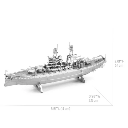 3D Metal Puzzle Ship Model Kits DIY Laser Cut Puzzles Jigsaw Toy For Children