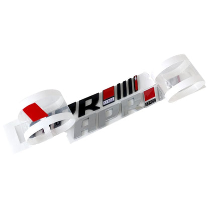 3d ABS  Chrome Black Logo APR Emblem Letters Car Trunk Badge Decal For A4 A5 S4 B8 A3 A7 APR Sticker Accessories