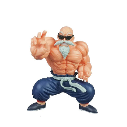 10cm Dragon Ball Master Roshi Figure Kame Sennin Figurine PVC Action Figures Collection Model Decoration Toys Birthday Gift