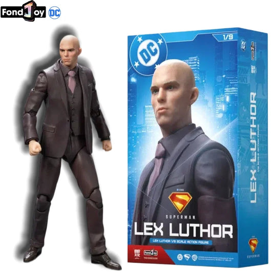 1/9 Genuine Fondjoy DC Lex Luthor Scale Action Figure Movable Joints Model With Extra Hands Base Collectible Villain Toys Gifts