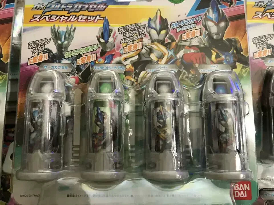 Genuine Bandai Ultraman Geed DX Geed Riser Series Japanese Version Ultra Capsule Fit For Geed Riser Transforming Accessory Toy