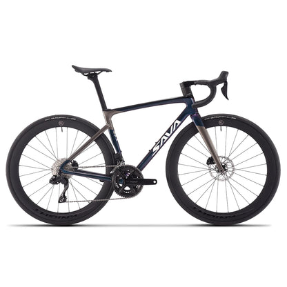 SAVA HAWKEYE SLR7 Full Carbon Fiber E-Shift Road Bike Ultra Light 8 kg with SHIMAN0 105 7170 Di2 Road Bike Racing 24 Speed