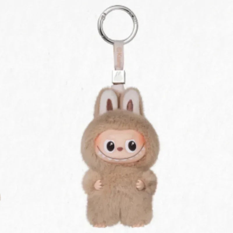 Genuine Pop Mart Pin For Love Labubu V4 The Monsters Blind Box Cute Keychain Christmas Mystery Gift