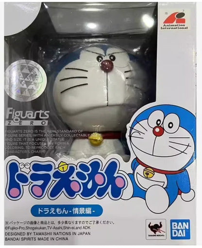 Bandai Original MODEL KIT SHF Nobita anime Doraemon Action Figure Model Toy Collectible Model Ornaments Gifts for Children boys