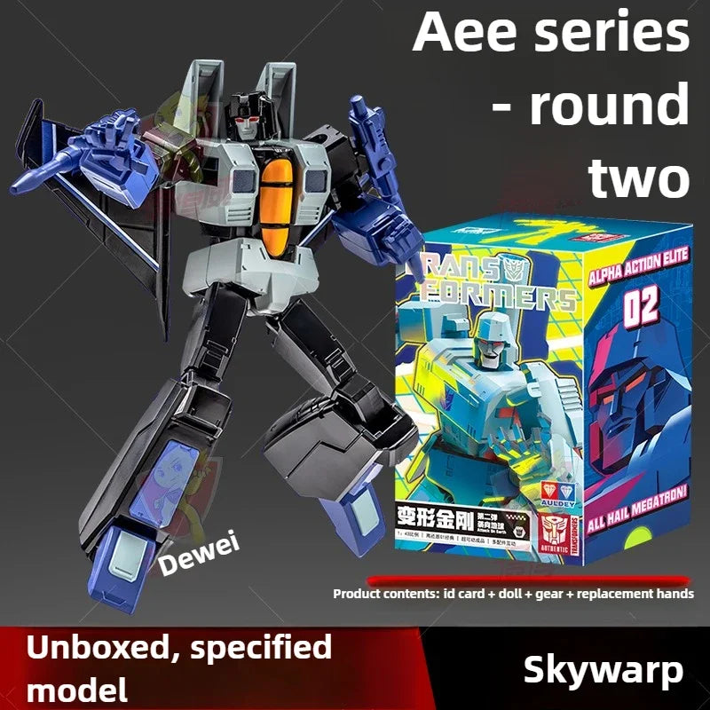 AULDEY Transformers Action Figure Collectible Toy Optimus Prime Megatron Blind Box Set with Movable Joints Design Model Gift Set