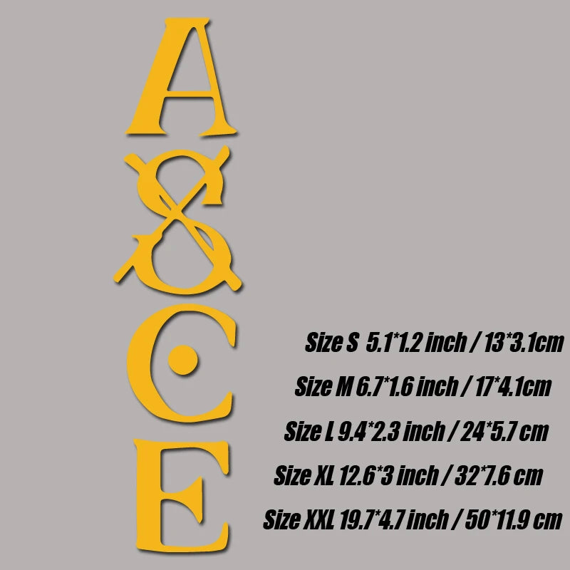 'ASCE"decal,creative&fashion decal for anime fans,high quality for car truck &laptop,waterproof car exterior decoration