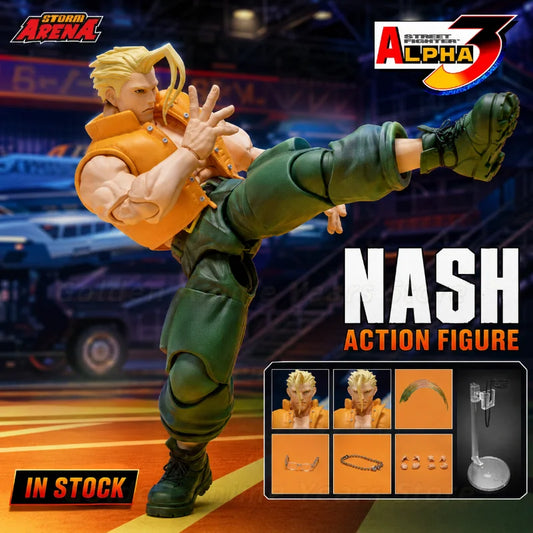 【In Stock】Original Storm Toys Storm ARENA 1/12 Scale Street Fighter Charlie Nash Action Figure Gift&Collection