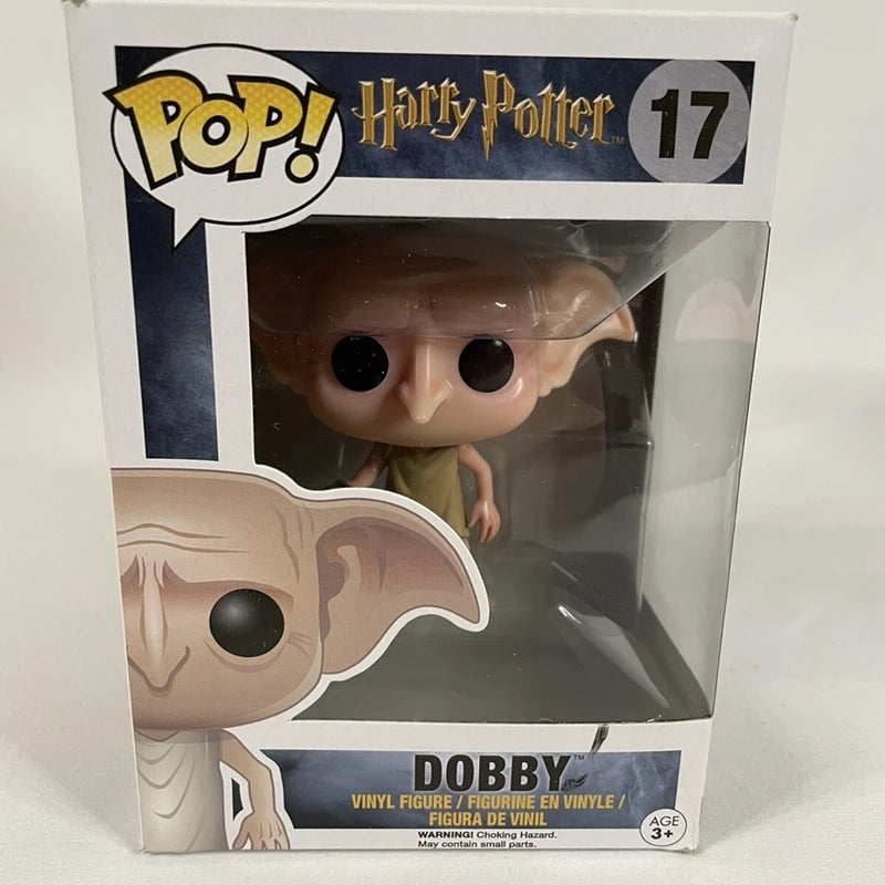 Funko Pop Figure 17 Dobby Harry Potter Classic Movie Character Vinyl Collectible Desktop Ornament Hot Gift For Movie Collectors