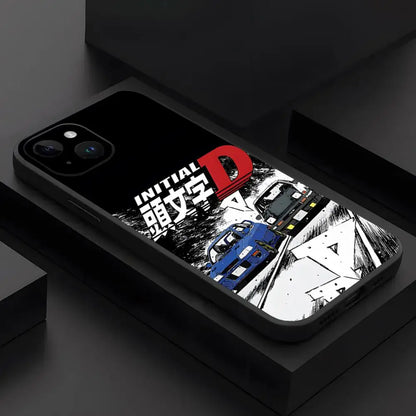 Initial D Anime Phone Case For IPhone 17 15 16 13 Pro Max 14 12 11 Air Xr X 8 7 6 Plus Luxury Back Cover