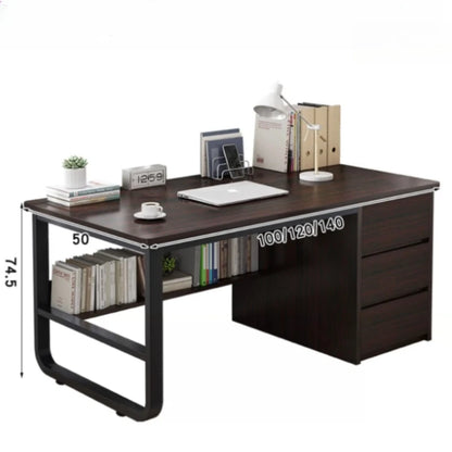 Bedroom Computer Desk Desktop Desk Chair Combination With Drawers Office Desks White Gaming Workstations Escritorio Furniture