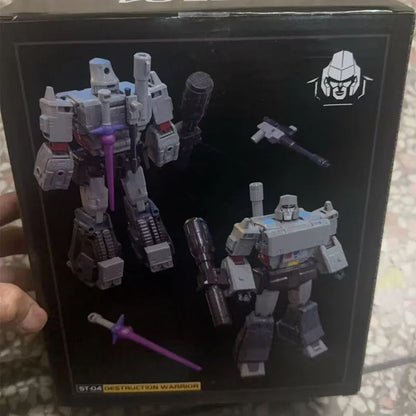 In Stock Transformation ST-04 ST04 Megatank KO SS Series 18CM Movie Version anime Action Figure robot model Movable Doll Gift