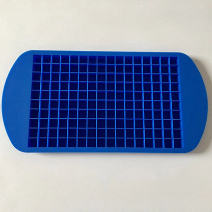 1 Piece Silicone Mini Ice Tray, 160 Ice Cube Molds, 1cm Small Ice Cubes, Summer Home Ice Tray Mold