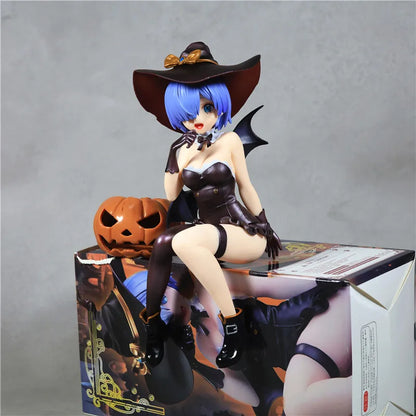 New Re:Zero -Starting Life In Another World Rem Phantom Night Magician Figure Gk Model Collection Doll Decora Halloween Gifts